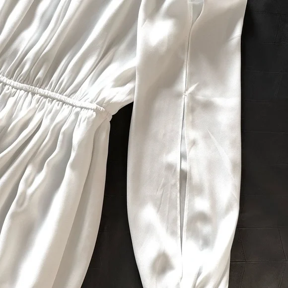 NWT WHBM Boho Sleeve Cut Dress with Lace Detail - Picture 10 of 14